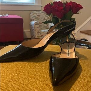 Manolo Blahnik Carolyne kitten heel 39 1/2